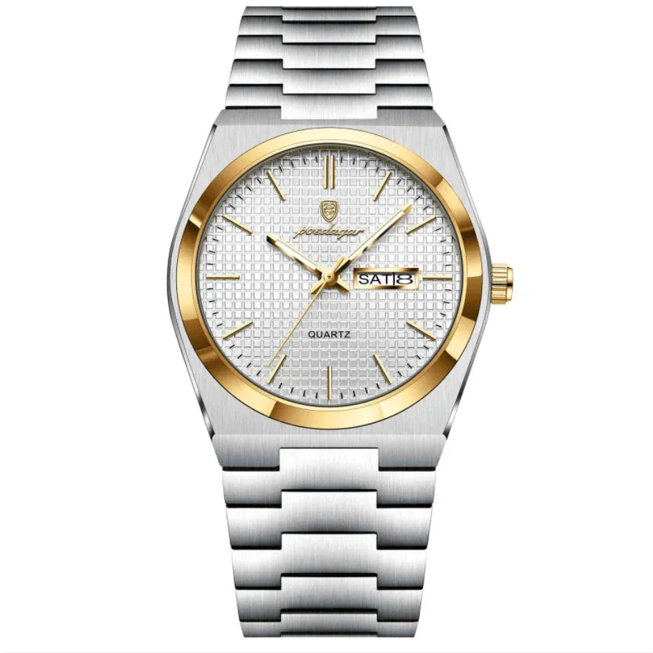 Waterproof Luminous Business Calendar Watch