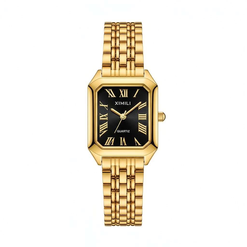 Women's Square Steel Strap Watch