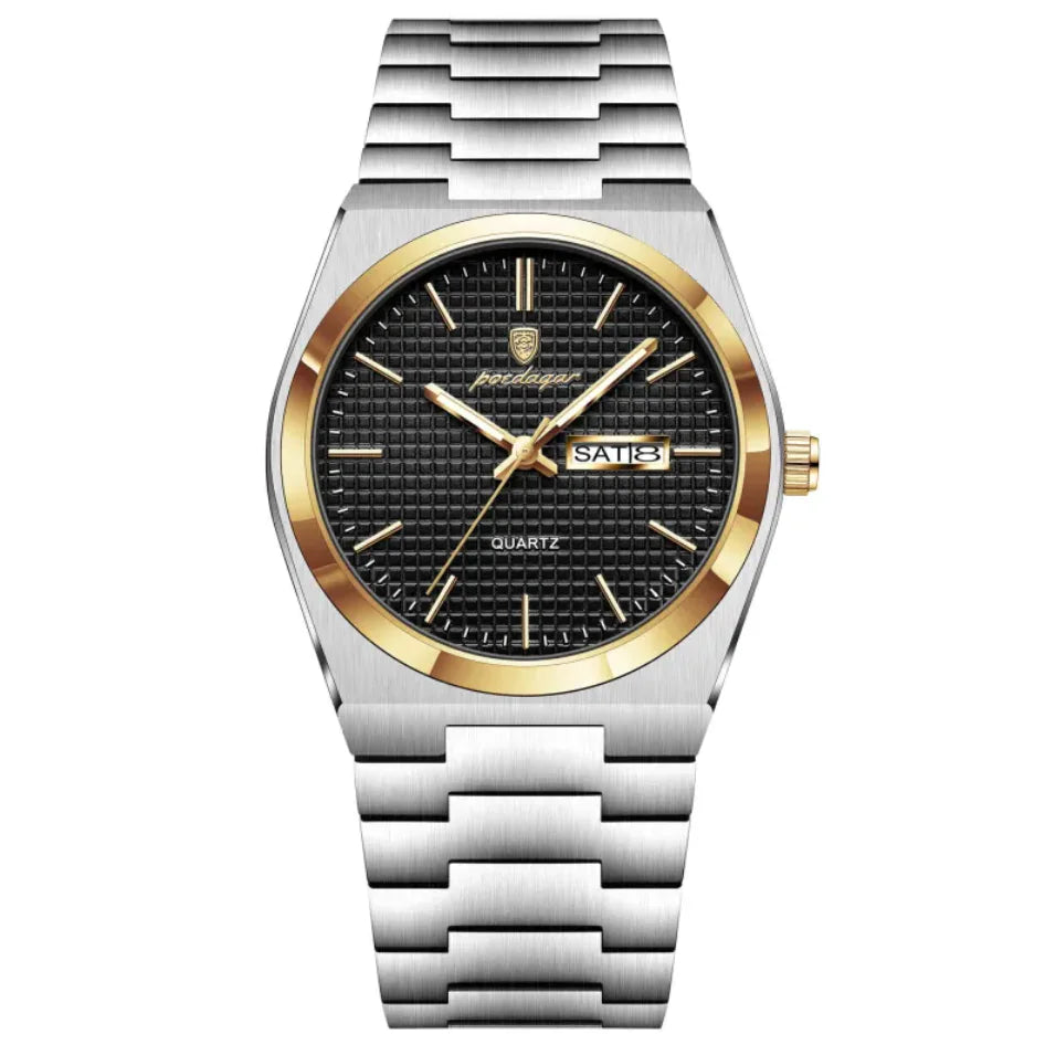 Waterproof Luminous Business Calendar Watch