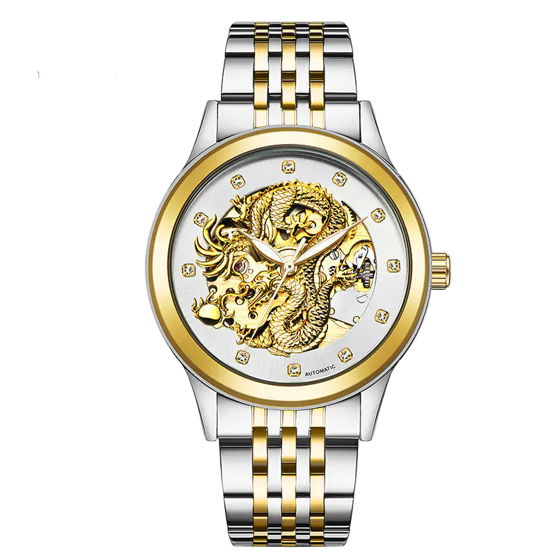 Dragon and Phoenix Couple Mechanical Watches (Automatic)