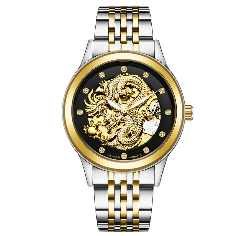 Dragon and Phoenix Couple Mechanical Watches (Automatic)