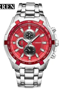 CURREN Men's Business Watch, Stainless Steel Quartz