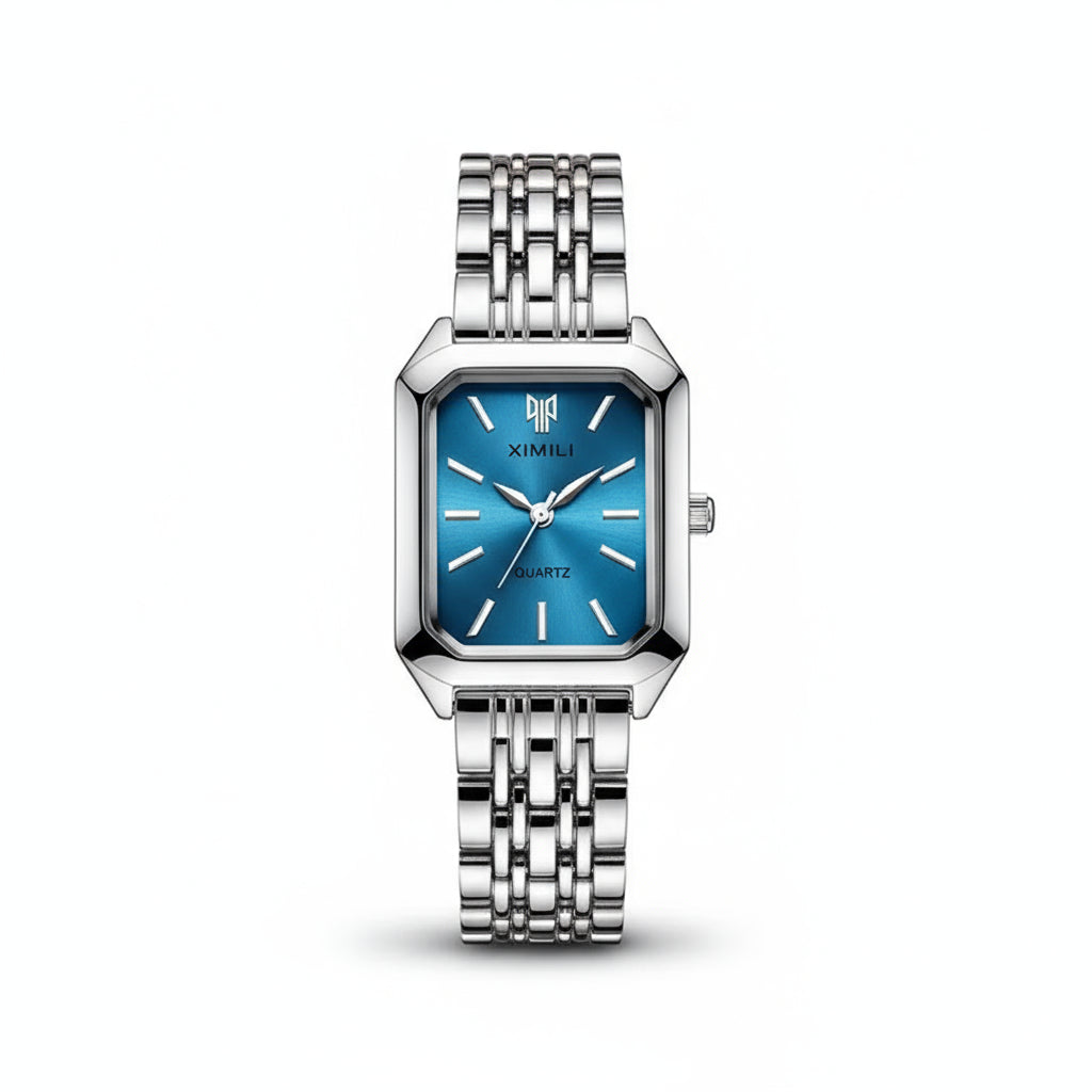 Women's Square Steel Strap Watch