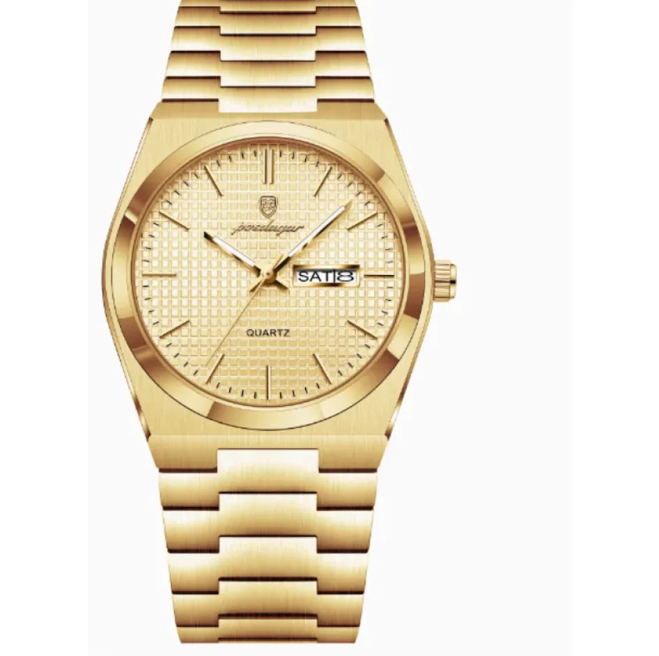 Waterproof Luminous Business Calendar Watch