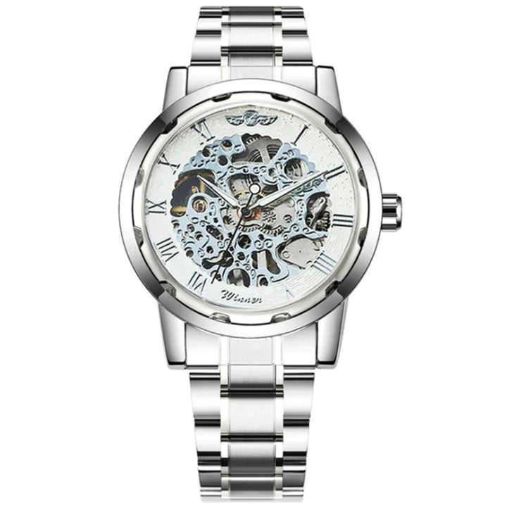 Stylish Business Casual Hollow Space Gold Watch