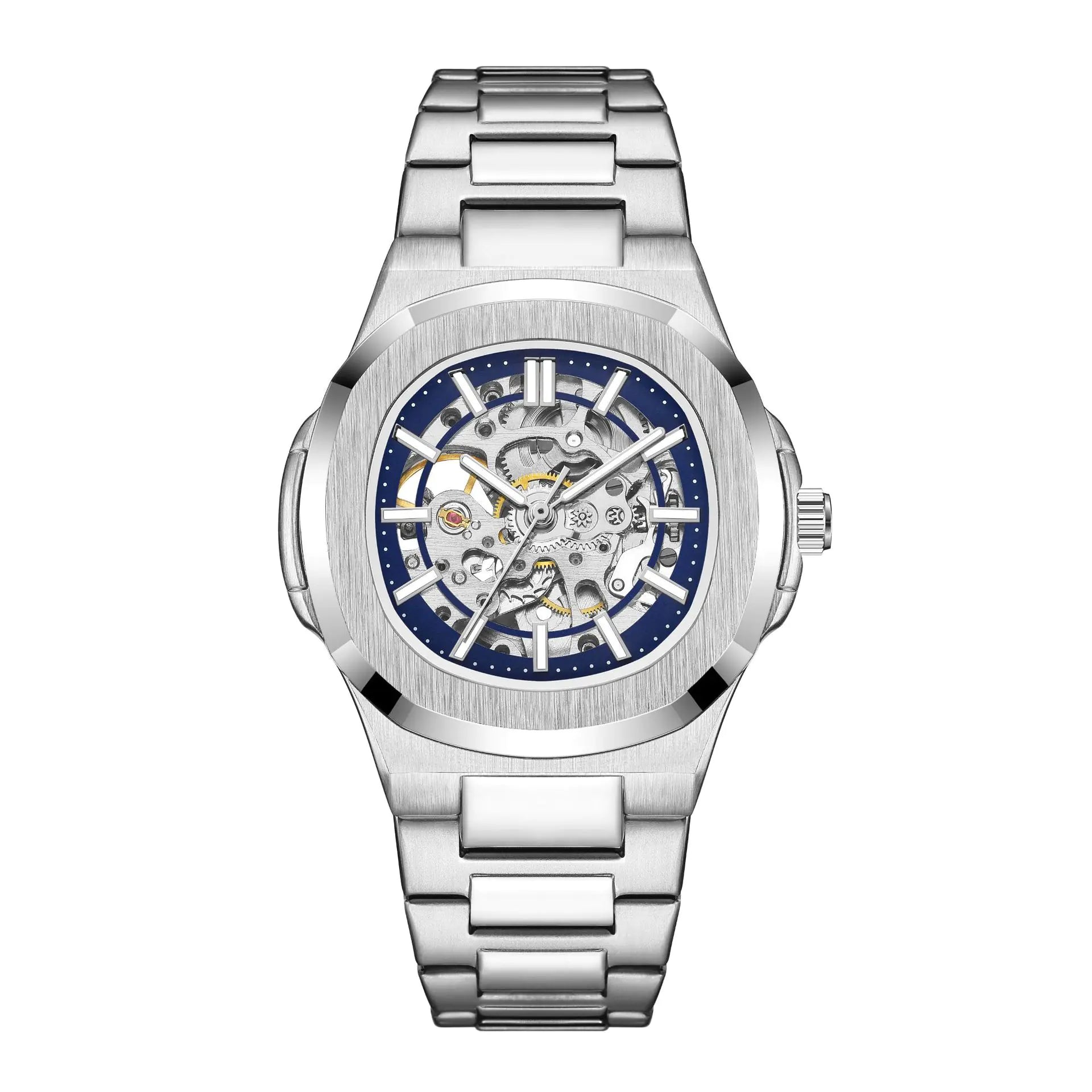 Men's Automatic Skeleton Business Watch