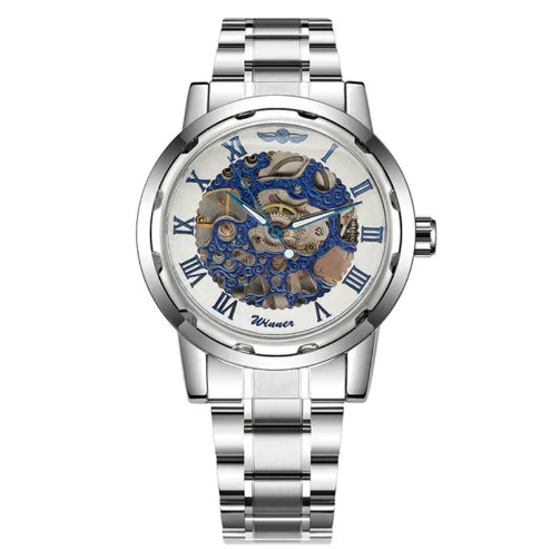 Stylish Business Casual Hollow Space Gold Watch