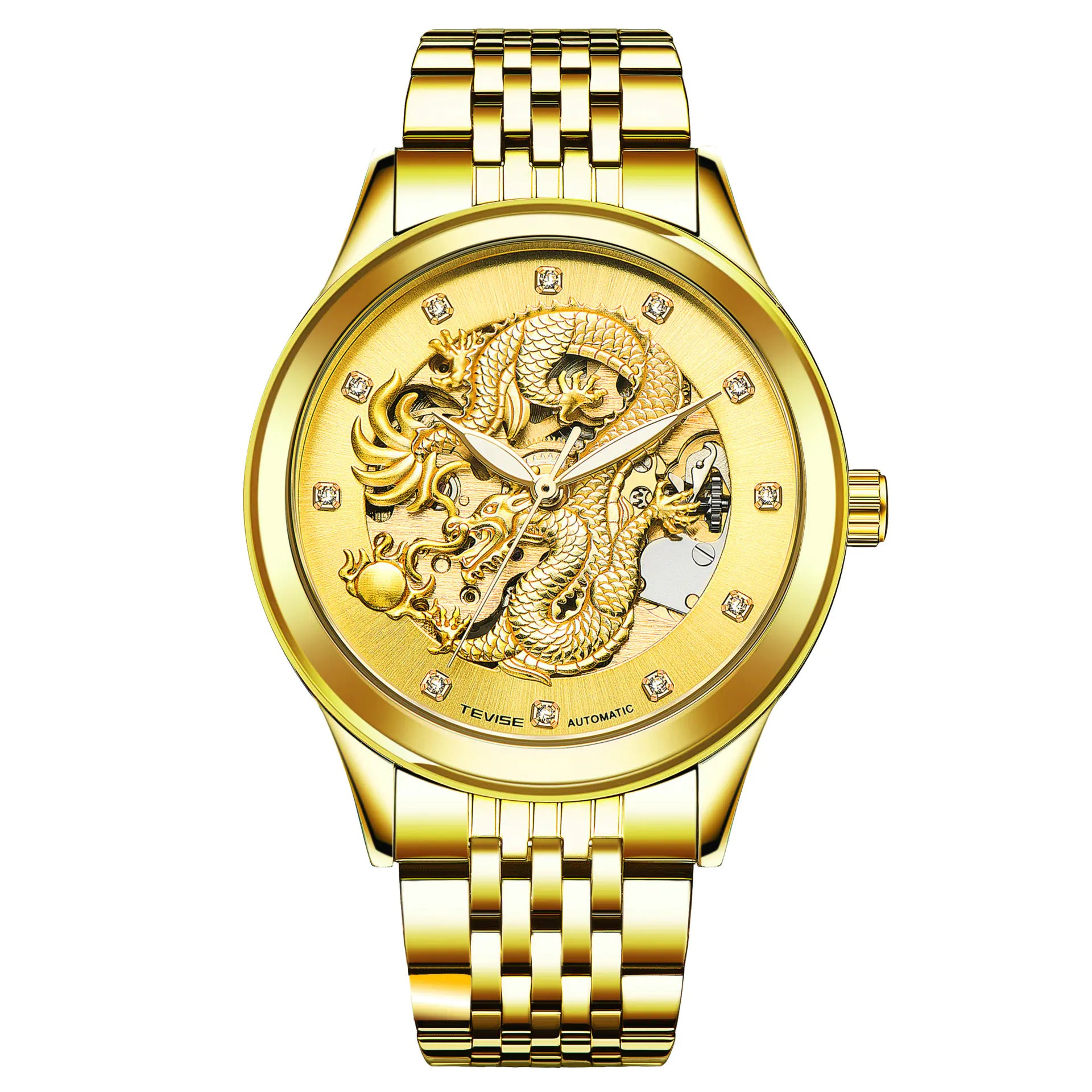 Dragon and Phoenix Couple Mechanical Watches (Automatic)