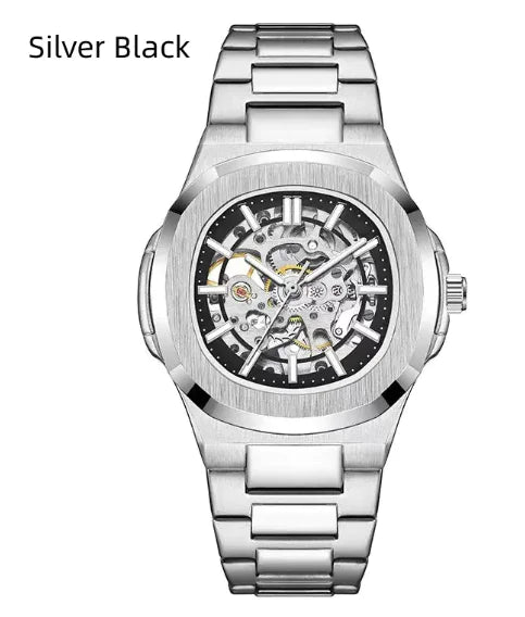 Men's Automatic Skeleton Business Watch