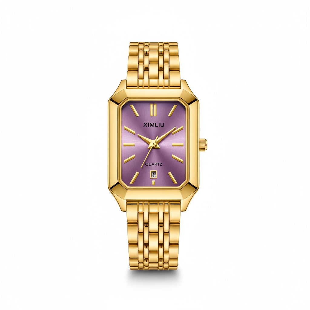 Women's Square Steel Strap Watch