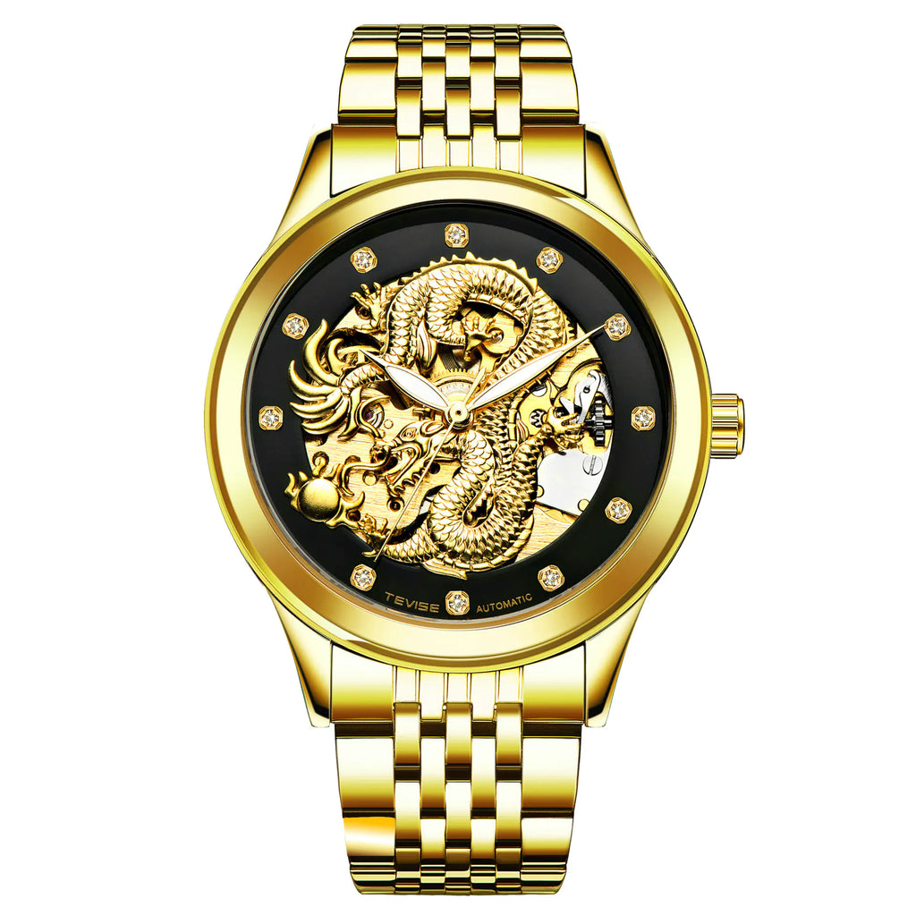Dragon and Phoenix Couple Mechanical Watches (Automatic)