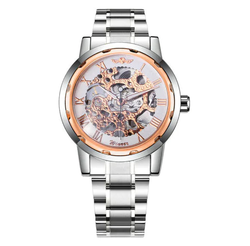 Stylish Business Casual Hollow Space Gold Watch