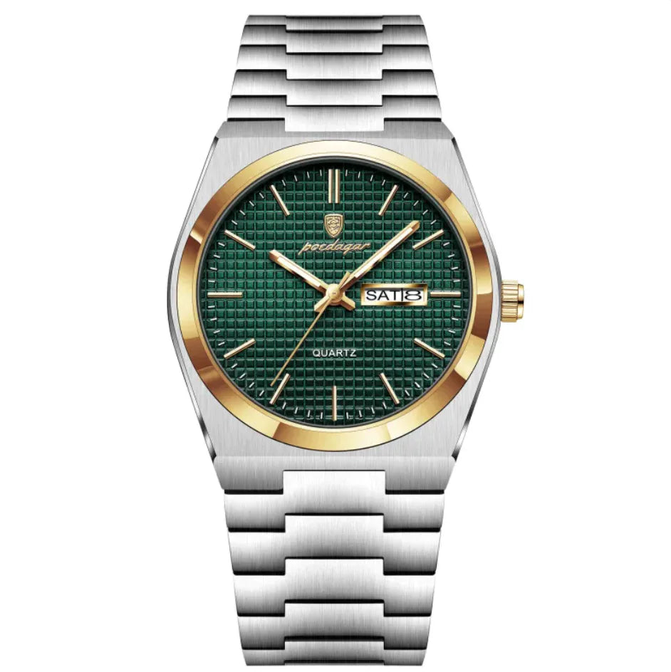 Waterproof Luminous Business Calendar Watch