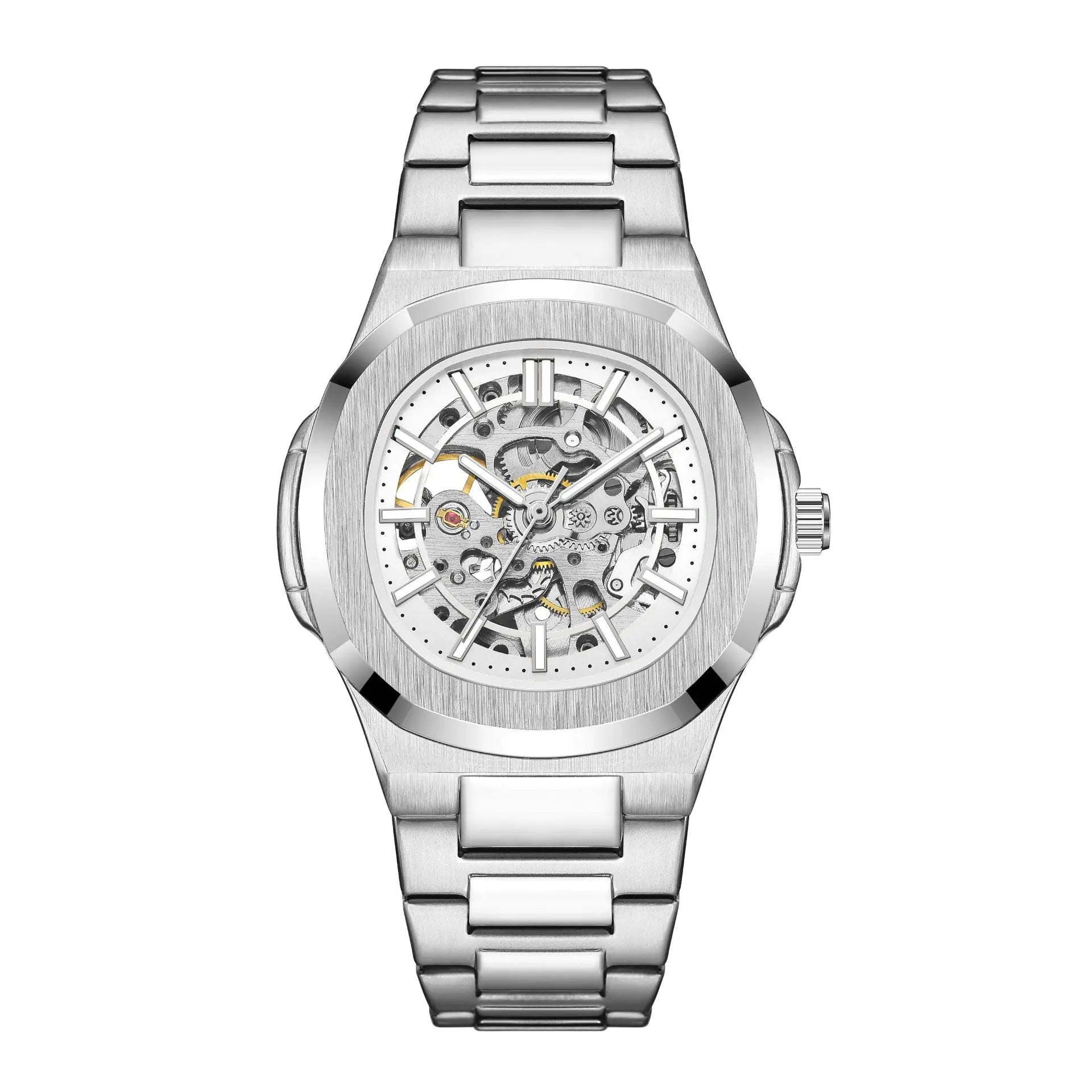 Men's Automatic Skeleton Business Watch