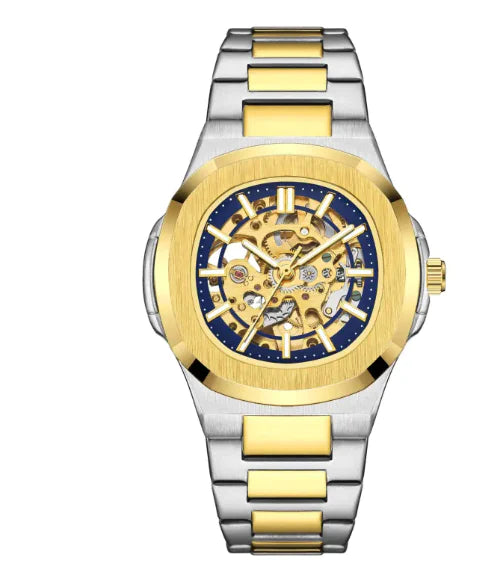 Men's Automatic Skeleton Business Watch