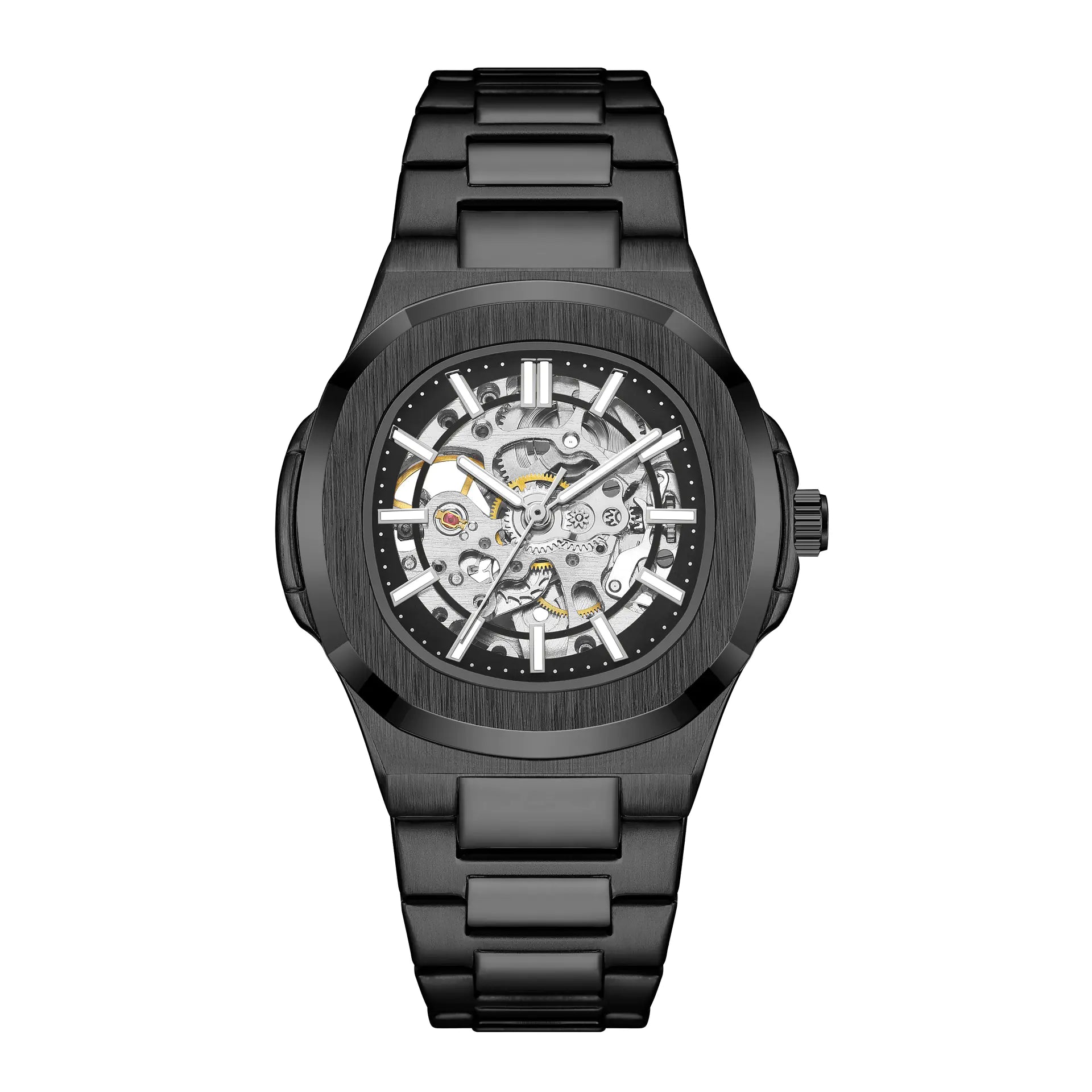 Men's Automatic Skeleton Business Watch