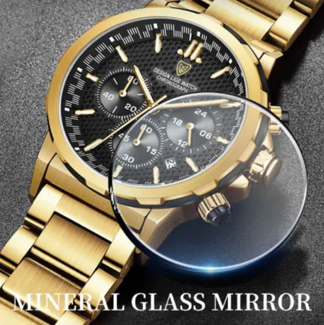 Men's Luminous Business Watch