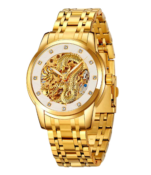 Dragon and Phoenix Couple Mechanical Watches (Automatic)