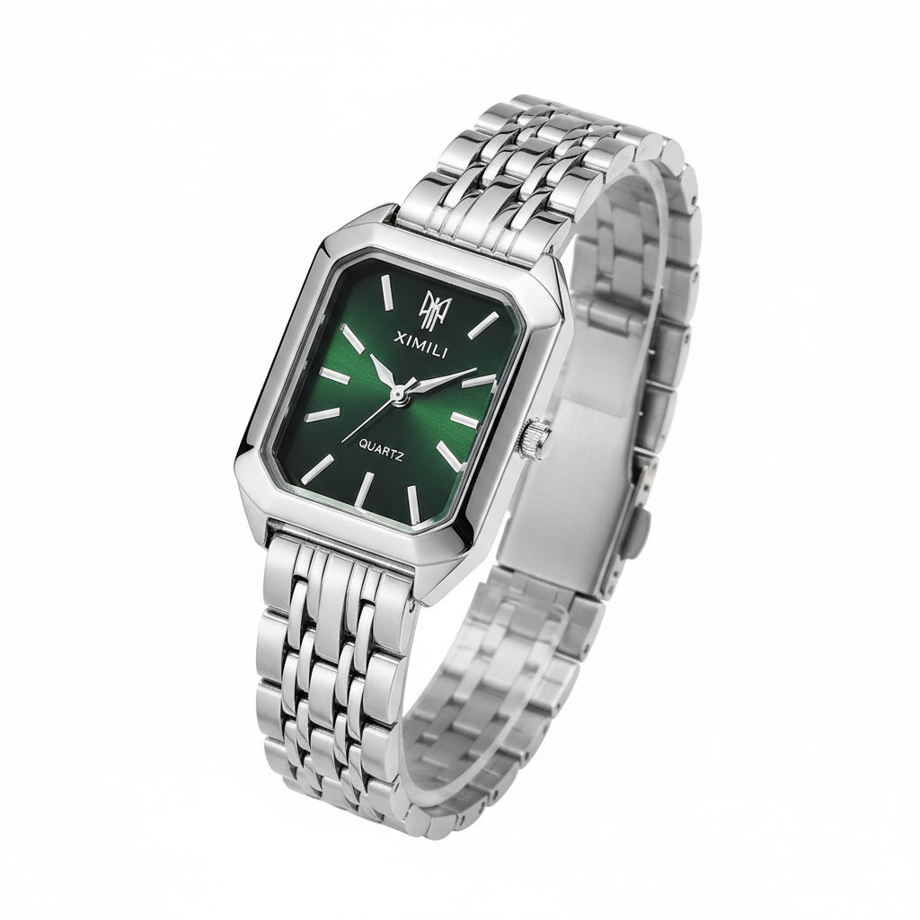 Women's Square Steel Strap Watch